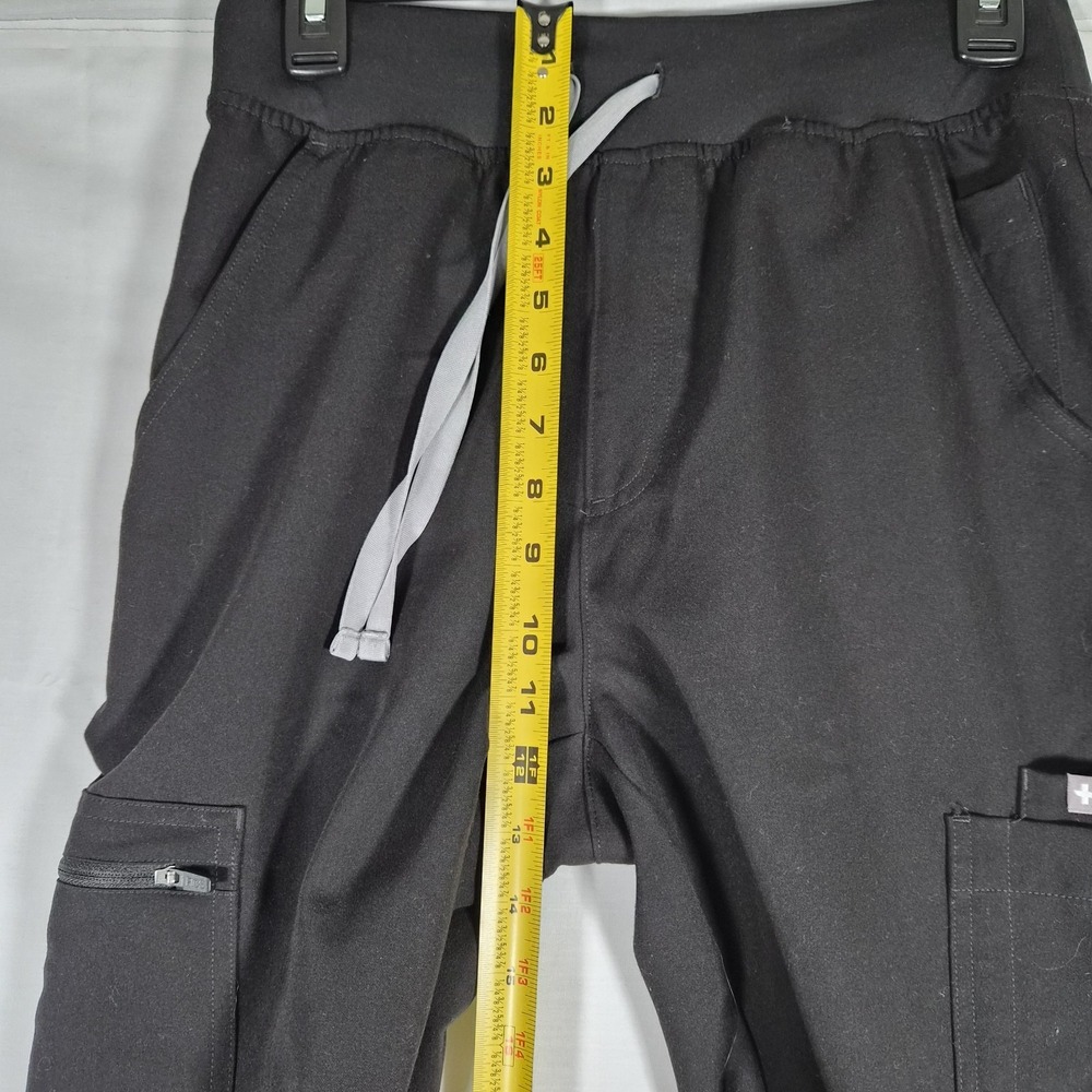 FIGS Technical Collection Yola Skinny Scrub Pants Black Women's Small Tall... - Picture 6 of 14